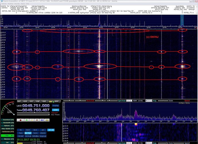 2017-11-19-1031 HDSDR RTL IF FT100D OIRT1 Y12H 100 - Simultaneous EDS (c) OH7HJ.JPG