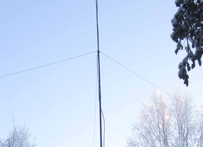 IMG_7753 Omnidirectional collinear vertical dipole array 6 x 58 for 1090 MHz (c) OH7HJ.JPG