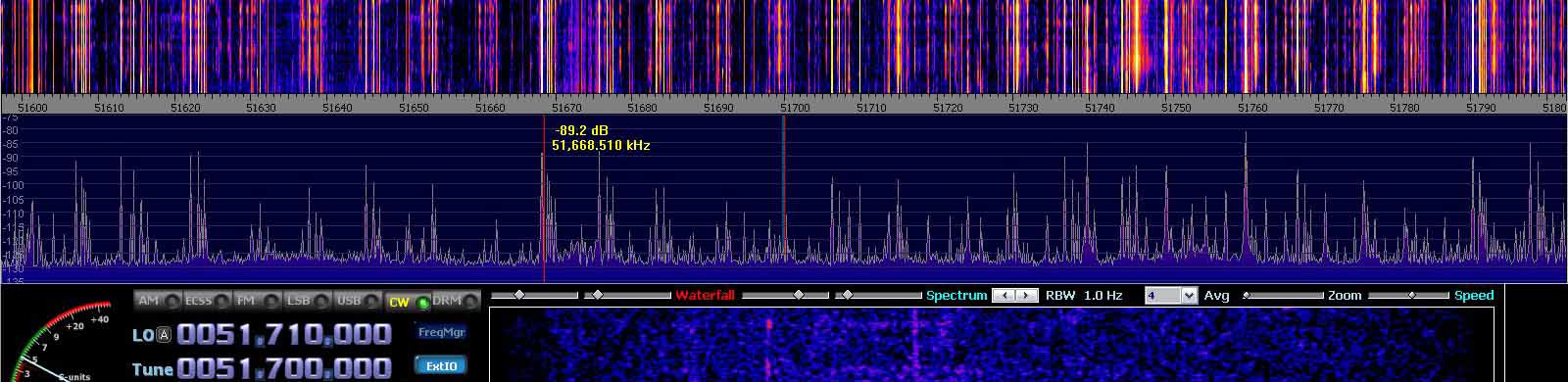 2014-07-04 51.700 MHz +- 100 kHz - Strong Es - 4-el dipole array with ends to St P - (c) OH7HJ.JPG