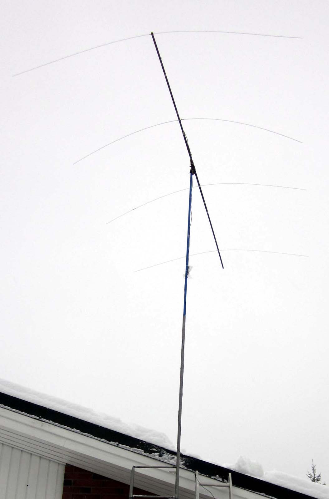 Aerial for one of first remote nodes was a homemade 4-el portable 50 MHz yagi (c) OH7HJ.jpg